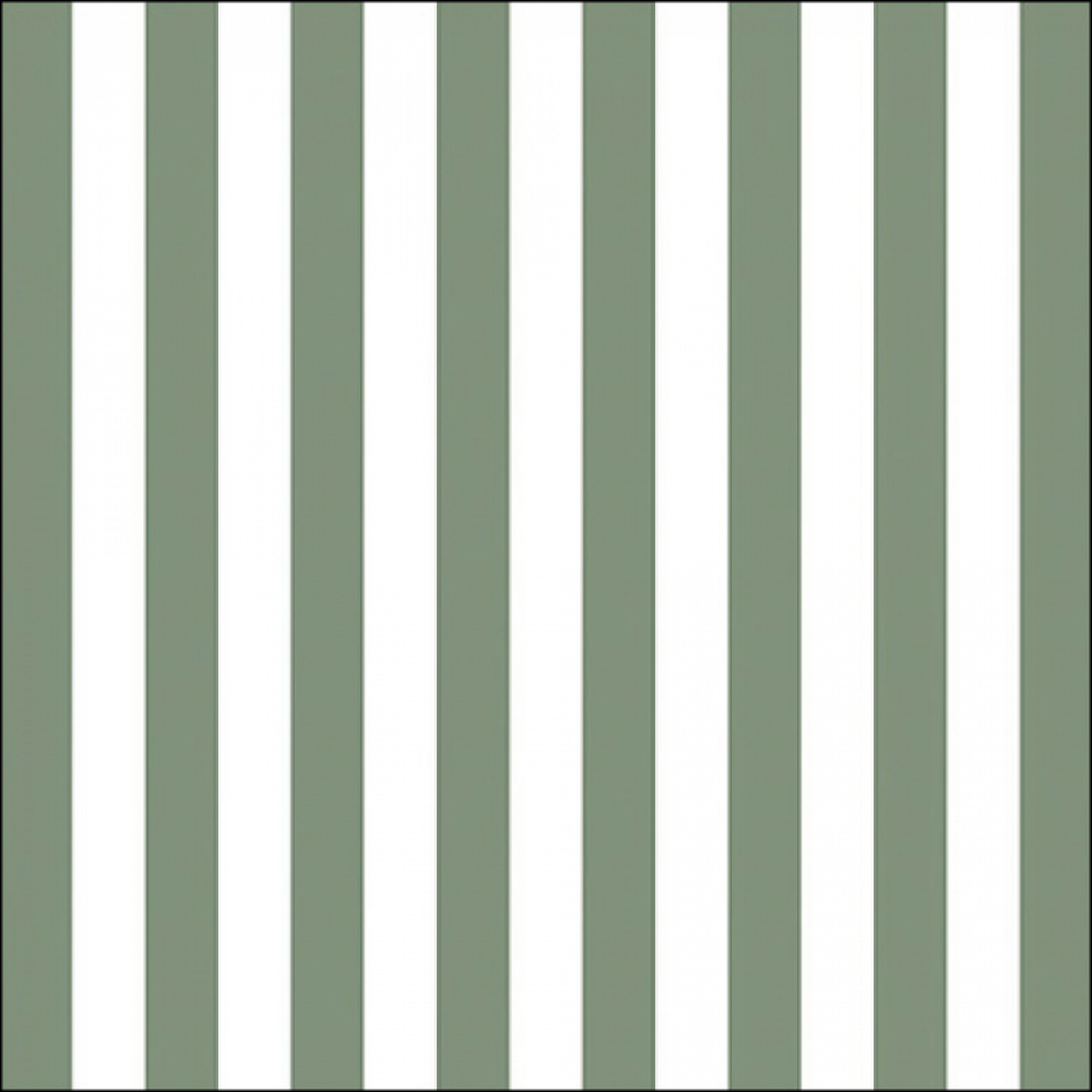 Lunch Servietten "Stripes/Streifen grün"